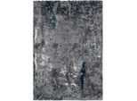 Möbelix , Grau, Petrol , Textil , Abstraktes , rechteckig , 65x130 cm , Teppiche & Böden, Teppiche, Webteppiche, Vintage Teppiche