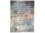Musterring , Blau , Textil , rechteckig , 70x140 cm , in verschiedenen Größen erhältlich ,