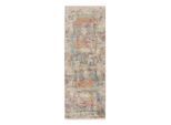 Dieter Knoll , Mehrfarbig , Textil , rechteckig , 80x200 cm , Care & Fair , für Fußbodenheizung geeignet, in verschiedenen Größen erhältlich , Teppiche & Böden, Teppichläufer & Vorleger