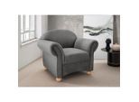 Livetastic , Graubraun , Textil , Buche , Uni , 90x84x80 cm , Made in EU , erweiterbar (Typenauswahl) ,