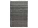 Obsession , Anthrazit , Textil , Farbverlauf , rechteckig , 120x170 cm , für Fußbodenheizung geeignet , Teppiche & Böden, Teppiche, Webteppiche, Flachwebteppiche