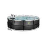 Exit Toys , Schwarz , Kunststoff , 122 cm , TÜV-geprüft, CE , Pools & Wasserspaß, Pools, Aufstellpools