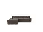 Mid.you , Grau , Textil , Uni , L-Form , 268x153 cm , Made in EU, FSC MIX , Rücken echt ,