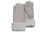 Lederhandschuhe PEARLWOOD "Emma", Damen, Gr. 7.5, beige, Schafsleder, unifarben, Handschuhe, Atmungsaktiv, Wärmeregulierend, Wind - und Wasserabweisend
