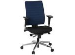 Drehstuhl Pro-Tec 350 Blau/Schwarz