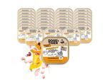 Dogs'n Tiger Dogs´n Tiger Adult Nassfutter Katze, Frohsinn, Geflügel & Kürbis 32x100 g