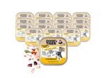 Dogs'n Tiger Adult Nassfutter Katze, Herzlich, Huhn, Rinderherzen & Karotte 16x100 g