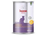 husse 12 Dosen Packung Urinary, mit Cranberries angereichertes Hühnchen, weiche Brocken mit viel Hühnchen in einer saftigen Soße
