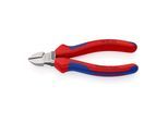 KNIPEX 70 02 140 Seitenschneider mit Mehrkomponenten-Hüllen schwarz atramentiert 140 mm)