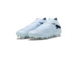 Fußballschuh PUMA "FUTURE 9 PRO FG/AG Fußballschuhe Erwachsene", Damen, Gr. 44, icy blau jewel, Obermaterial: Synthetik, Textil. Futter: Synthetik, Textil. Innensohle: Textil. Laufsohle: Synthetik, Schuhe Fußballschuh