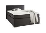 Boxspringbett Mali New in Schwarz ca. 140x200cm