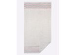 Handtuch WÄSCHEPUR Gr. 1, grau (hellgrau), B:50cm L:100cm, 100% Baumwolle, Handtücher