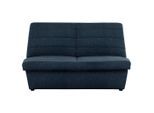 Looks by W.Joop , Dunkelblau , Textil , Uni , 145x92x103 cm , Made in EU, FSC MIX , Stoffauswahl, Rücken echt , Wohnzimmer, Sofas & Couches, Sofas, 2er Sofas