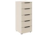 Rauch Möbel , Champagner , Holzwerkstoff , 5 Schublade(n) Schubladen , 40x100x42 cm , Blauer Engel, BQ - Bündnis für Qualität, Made in Germany , Kleinmöbel, Kommoden, Kommoden