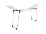 Vileda , Weiß , Metall , 56x128x216-304 cm , ausziehbar, klappbar ,