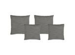 Livetastic , Grau , Textil , Füllung: Silikon, Schaumstoffflocken,Silikon, Schaumstoffflocken , 42x53 cm , Made in EU , Heimtextilien, Wohntextilien, Kissen, Zierkissen