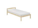 Livetastic , Naturfarben , Holz , Fichte , massiv , 90x200 cm , Schlafzimmer, Betten