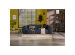 Mid.you , Blau , Textil , 247x75x104 cm , Made in EU , Wohnzimmer, Sofas & Couches, Sofas, 3er Sofas