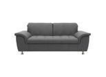 Mid.you , Grau , Textil , Uni , 190x81x105 cm , Made in EU, FSC MIX , Rücken echt ,