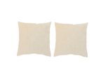 Möbelix , Beige , Textil , Uni , 50x50 cm , Heimtextilien, Schlaftextilien, Bettwäsche, Einzelbezüge, Kopfpolsterbezüge