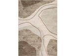 James Wood , Beige , Textil , Abstraktes , rechteckig , 120x170 cm , Oeko-Tex® Standard 100 , für Fußbodenheizung geeignet, in verschiedenen Größen erhältlich ,