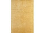 Möbelix , Goldfarben , Textil , Uni , rechteckig , 160x220 cm , Bsci , für Fußbodenheizung geeignet , Teppiche & Böden, Teppiche, Fellteppiche
