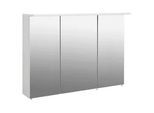 Spiegelschrank Profil 1200 Weiß 3-türig