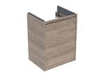 Geberit Renova Plan Unterschrank 504022JR1 45,7 x 60,6 x 24,2 cm, Korpus/Front Nussbaum / Melamin Holzstruktur, 1 Tür
