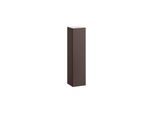 Laufen FOLIO Hochschrank H4458910FO5231 300x303x1246mm, 1 Tür, Türschamier links, inklusive Befestigungsset, 4 Glasablagen, Push/Pull Schattenerde