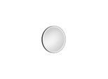 Laufen YVA Spiegel H4485000YV4501 rund, 600x40x600 mm, LED-Beleuchtung, Touchschalter, Ein/Aus/Dimmer, schwarz matt