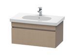 Duravit DuraStyle Waschtisch-Unterschrank DS638407543 80 x 45,3 cm, leinen/basalt matt, 1 Auszug, wandhängend