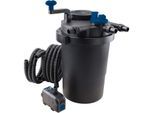 T.I.P. Teichdruckfilter-Set - Für 10.000 l Teich, UV-C 11 W, Rückspülfunktion, TFP 10000 UV 11, 30298