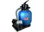 T.I.P. Sandfilteranlage - Pool-Filterset mit Vorfilter, 40 m³ Becken, 13.200 l/h, 4-Wege-Ventil, SPF 370 F, 30309