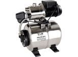 T.I.P. HWW 3000 INOX Hauswasserwerk - Edelstahl 31143, 2.950 l/h, 42 m Förderhöhe, 550 W, 18 l Druckkessel, kompakt