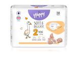 BELLA Baby Happy Soft&Delicate wegwerpluiers met kanaaltjes Mini 3-6 kg 38 st
