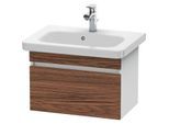 Duravit DuraStyle Waschtisch-Unterschrank DS637902118 58 x 36,8 cm, nussbaum dunkel/weiß matt, 1 Auszug