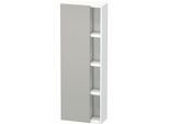 Duravit DuraStyle Hochschrank DS1238L0718 50x24x140cm, Tür links, betongrau/weiß matt