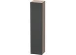 Duravit DuraStyle Hochschrank DS1229L4943 40x36x180cm, Tür links, graphit matt/basalt matt
