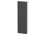 Duravit DuraStyle Hochschrank DS1218R4918 40x24x140cm, Tür rechts, graphit matt/weiß matt