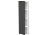 Duravit DuraStyle Hochschrank DS1248L4918 50x24x180cm, Tür links, graphit matt/weiß matt