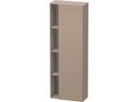 Duravit DuraStyle Hochschrank DS1238R7543 50x24x140cm, Tür rechts, leinen/basalt matt
