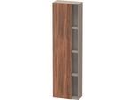 Duravit DuraStyle Hochschrank DS1248L7943 50x24x180cm, Tür links, nussbaum natur/basalt matt