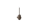 Hewi 477 Toilettenbürstengarnitur 477.20.10084 umbra, Wandmontage