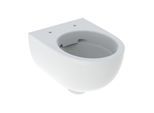 Geberit Renova Compact Wand-Tiefspül-WC 500377018 6/5 l, verkürzte Ausladung, geschlossene Form, rimfree, weiß KeraTect