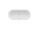 Laufen PRO Einbau-Badewanne H2419500000001 180 x 80 cm, oval, aus Marbond, weiß