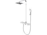 Bravat Vienna M Thermostat-Duschsystem 3591562 mit Glasablage, chrom