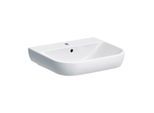Geberit Smyle Waschtisch 500227011 weiss, 55x48cm, mit Hahnloch und Überlauf