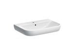 Geberit Smyle Waschtisch 500248018 weiss KeraTect, 70x48cm, mit Hahnloch und Überlauf