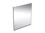 Geberit Option Plus Square Lichtspiegel 502781141 60 x 70 cm, schwarz matt/Aluminium eloxiert, direkte-/indirekte Beleuchtung