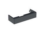 Geberit One Waschtisch-Unterschrank 505075008 118,4 x 50,4 x 47 cm, mattschwarz, 1 Schubladen